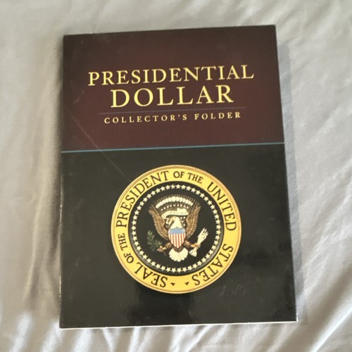 Presidential Dollar Coin Collector's Folder Album Collection