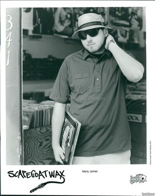 News Photo Marty James Scapegoat Wax Breakbeat Hip Hop Band Musician 8X10