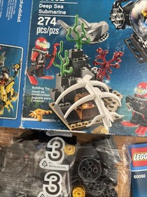 LEGO City Deep Sea Submarine (60092) New in Box & Sealed (Retired) 2015