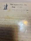 1862 Civil War 25th Regiment Conn. Vols. Soldier Letter John F Fitts Union