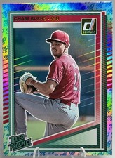 2025 Donruss Rocket Emojis Chase Burns Rated Prospect #146