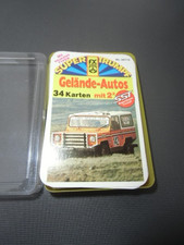 Gelände-Autos Quartett, FX Schmid Nr 58110,  32 Karten