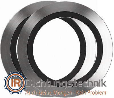 Bonded Seal 48,44 x 58,60 x 3,25 mm 1 1/2'' BSP Baustahl/NBR (1 Posten = 2 St.)