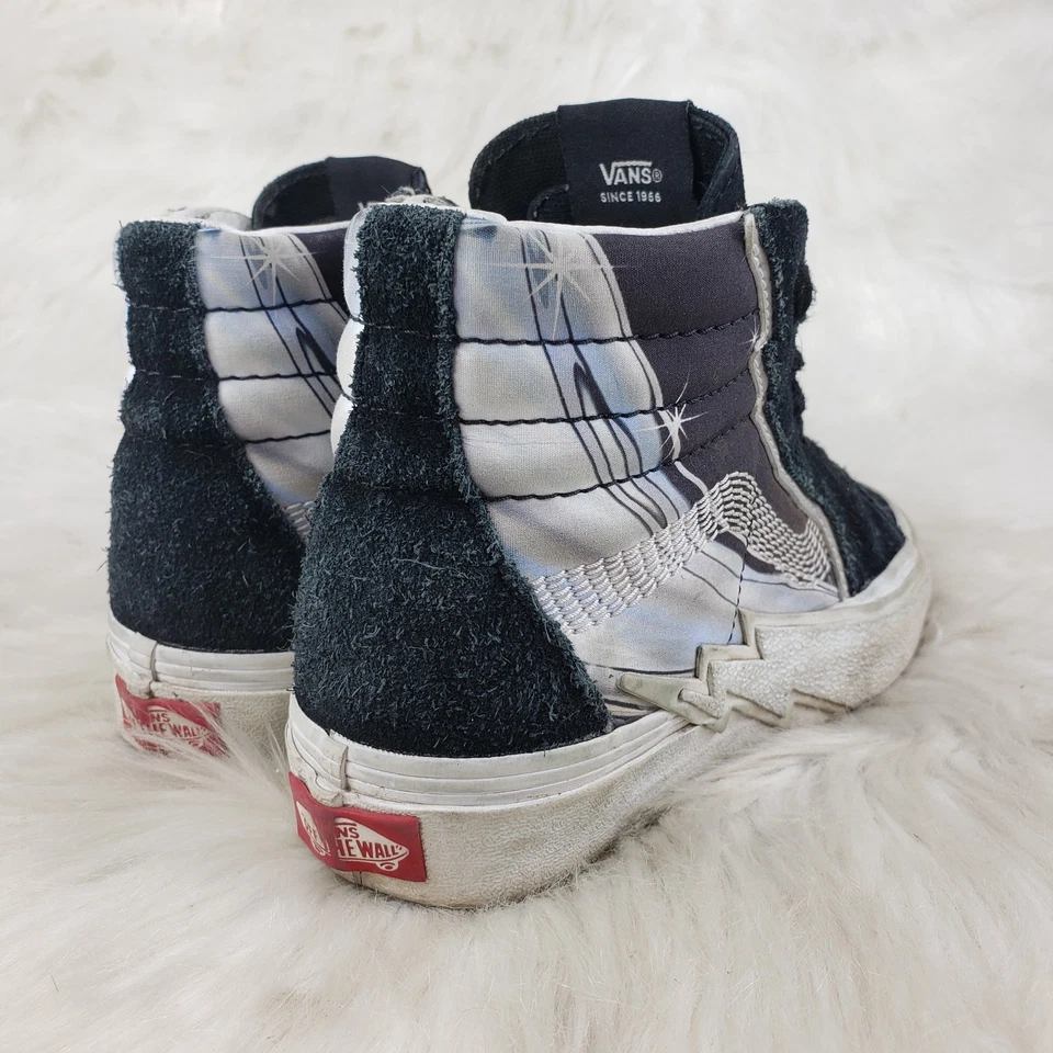 Zapatillas altas VANS 721454 negras azules Sk8 talla EE. UU. para hombre 3,5 para mujer 5 EUR 34,5 Foto 2 de 4