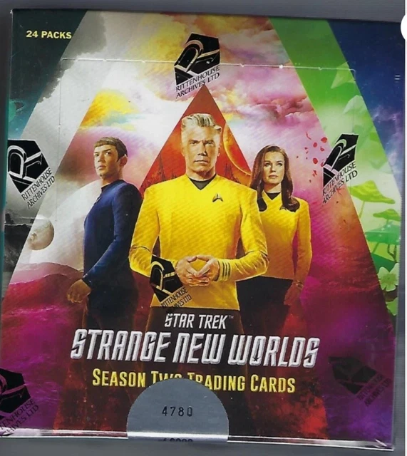 2025 Rittenhouse Star Trek Strange New Worlds Season 2 Factory Sealed Box