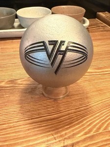 Van Halen Van Halen III Silver Promo Display Cannonball with VH Logo