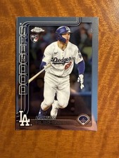 2025 Topps Chrome Update Series - Dalton Rushing #USC129 (RC) Rookie Dodgers 