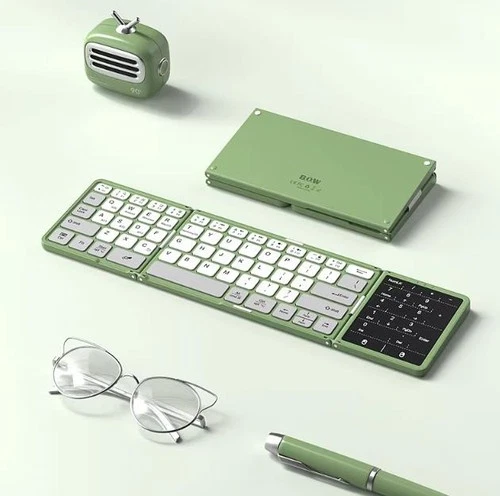 BOW Numeric Keypad + Touchpad Foldable Keyboard For OPPO Find N6 Honor Magic V6 - Picture 3 of 12