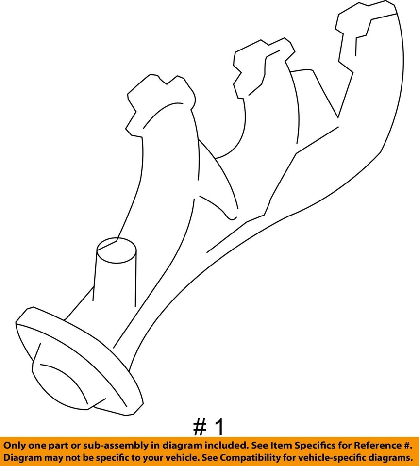 Colector de escape turbocompresor Ford Explorer 2002-2010 con turbocompresor VDSQ9 Foto 4 de 4