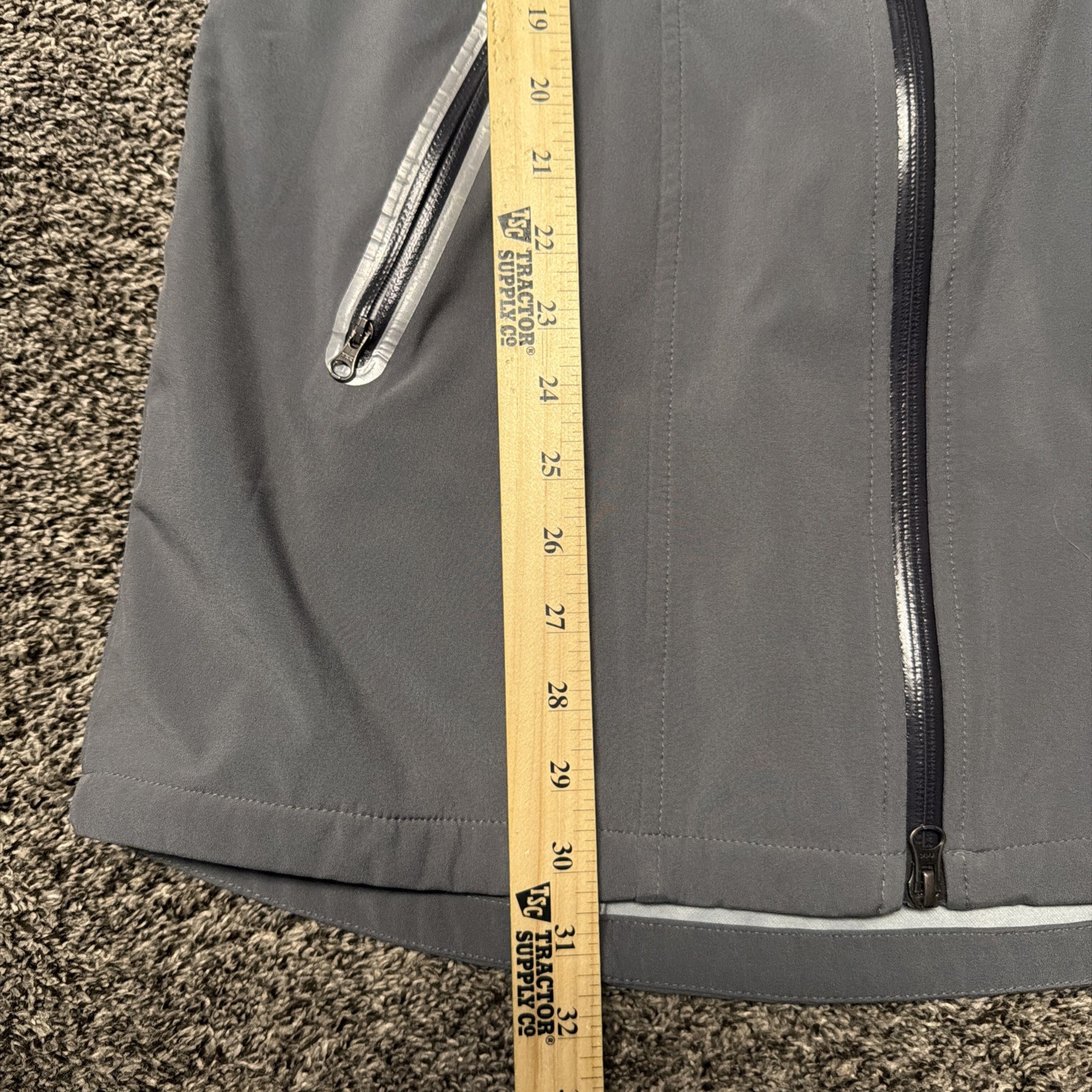 ATHLETA Women’s Medium Gray Softshell Bainbridge … - image 4