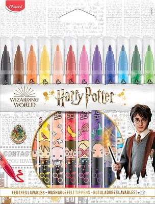 Maped Fasermaler HARRY POTTER 12er Kartonetui
