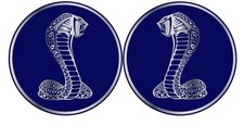 Cobra Shelby Ford Mustang Gt Racing Motor Sports Vinyl Sticker Decal Car Bumper