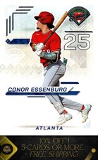 2025 Panini Prospect Edition #121 Conor Essenburg Atlanta Braves