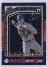 2024 Panini Donruss Optic Rated Prospects Blue Velocity Prizm Aidan Miller 0hk3