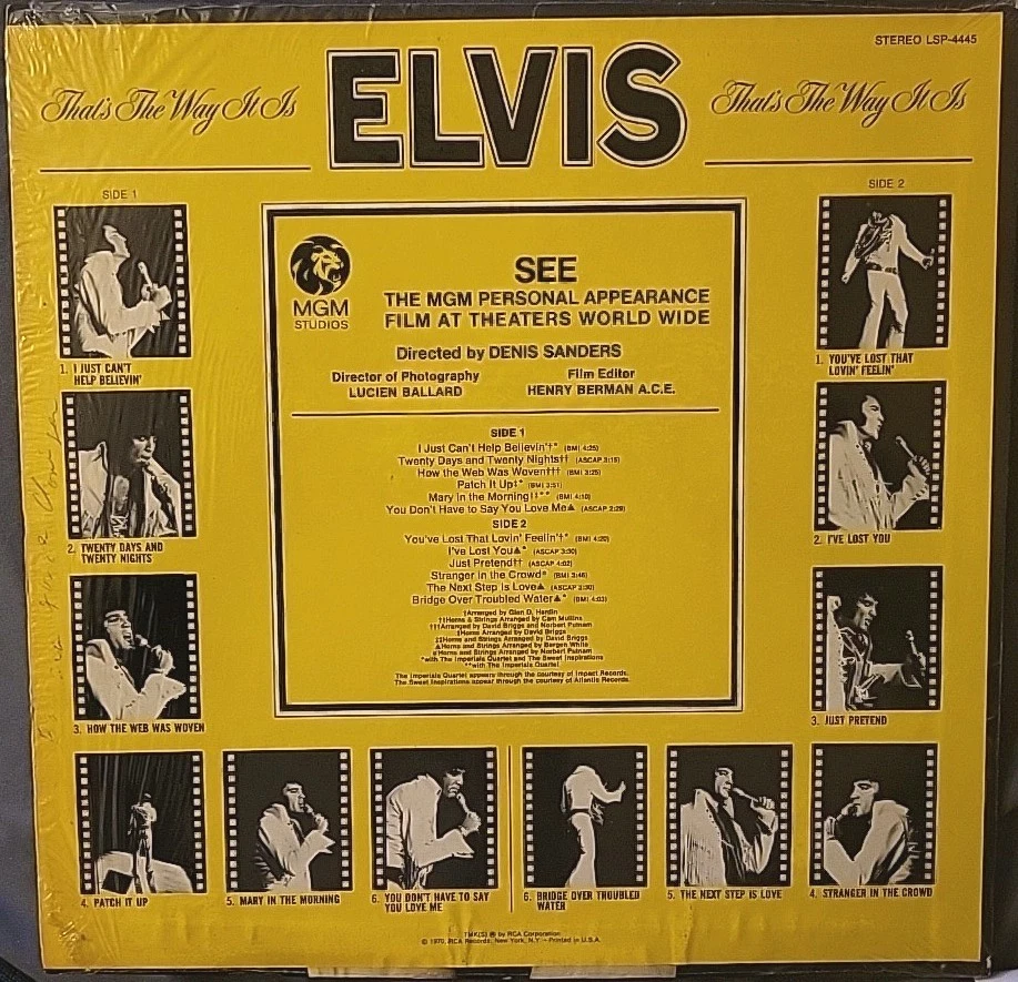 Elvis Presley Lsp- 4445 Original Pressing - Image 2 of 4