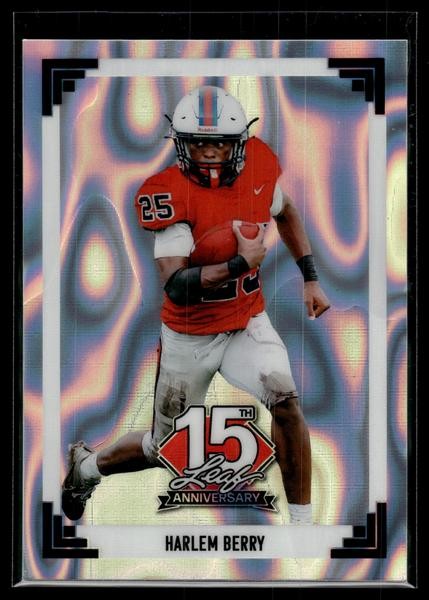 Harlem Berry 2025 Leaf NSCC National Silver Lava Card /15 #91B-67