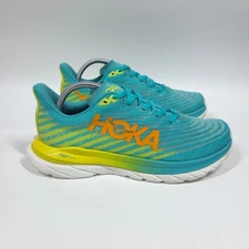 Hoka One One Mach 5 Shoes Men's 8.5D Ceramic Evening Primrose Running Athletic
