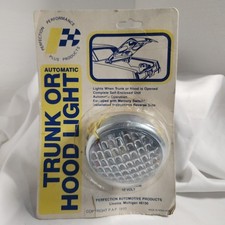 Vtg Perfection Performance Automatic Wired Trunk Hood Light 12v Car Auto 2 34 Vtg Perfection Performance Automatic Wired Trunk Hood Light 12v Car Auto 2 34