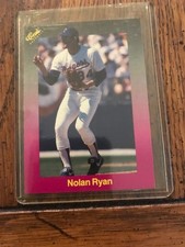 Nolan Ryan 1989 Classic Red Baseball Card