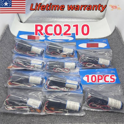 #ad 10 PCS in 1 Relay Hard Start Capacitor RC0210 3 For Refrigerator 1 2 HP 115VAC $70.00