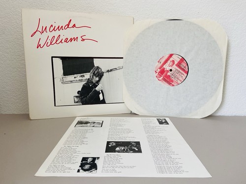 Lucinda Williams "Lucinda Williams" Rough Trade Record San Francisco 1988 OG