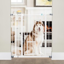 Expandable Extra Tall Dog Gate - Secure Your Home with Style Functionality