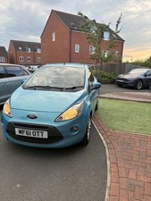 Blue Ford Ka