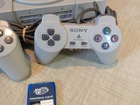 PlayStation 1 PS1 Game Console System Bundle 2 Controllers Cords 1 YEAR WARRANTY