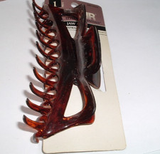 LARGE TORTOISE CONAIR XLARGE 5" HAIR JAW CLAW CLIP NWT