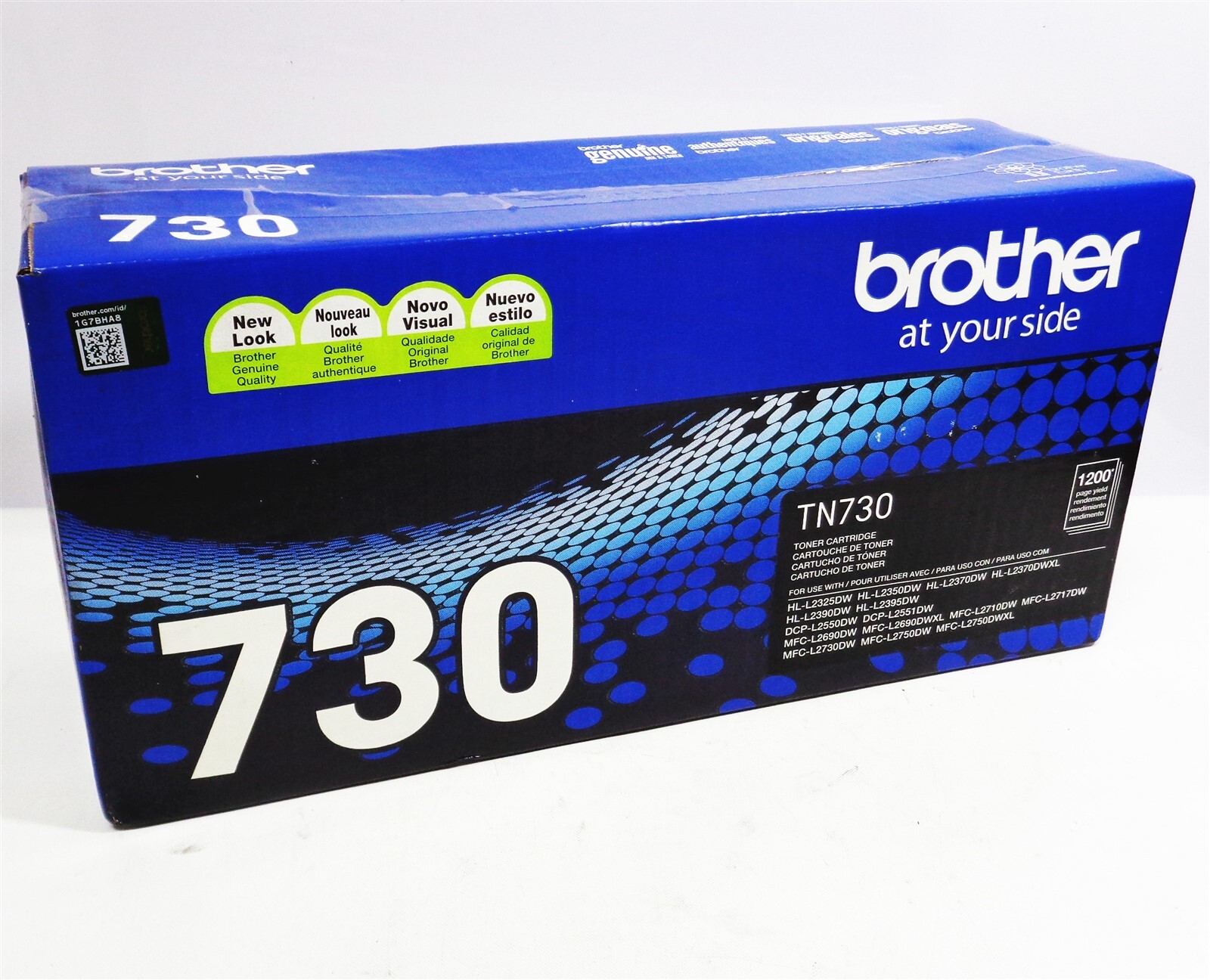 Brother TN730 Genuine Black Toner Cartridge in Sealed Box eBay