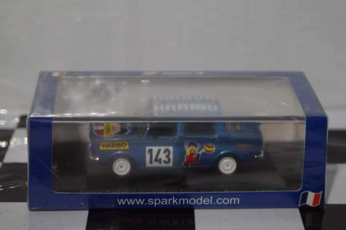 Spark 1:43 BMW 3.0 CSi #14 10th 24h Spa 1974 de Fierlant, Demol