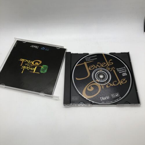 Discis Entertain Jewels Of The Oracle PC CD ROM Win 3.1 95 MAC DISC ONLY #D320 - Picture 2 of 4