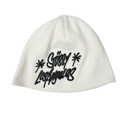 Vintage Stussy Beanie Skullcap Schal Set Stussy Los Angeles - Bild 3 von 7