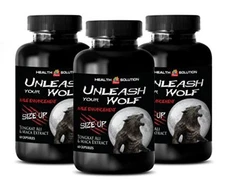 sexual aid supplement - Unleash Your Wolf 2170mg (3) - increase blood flow