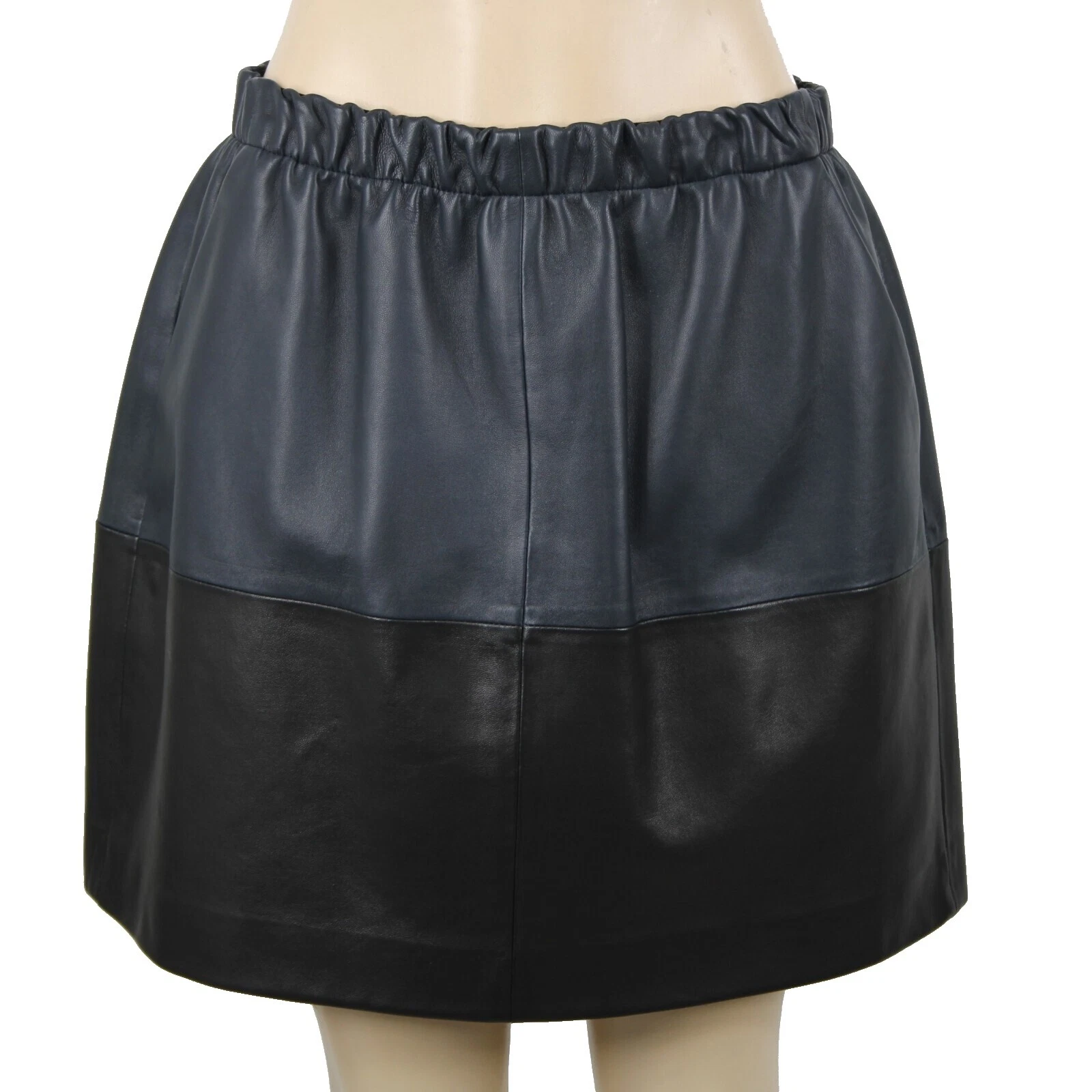 Faldas para mujer sólido de cuero Vince