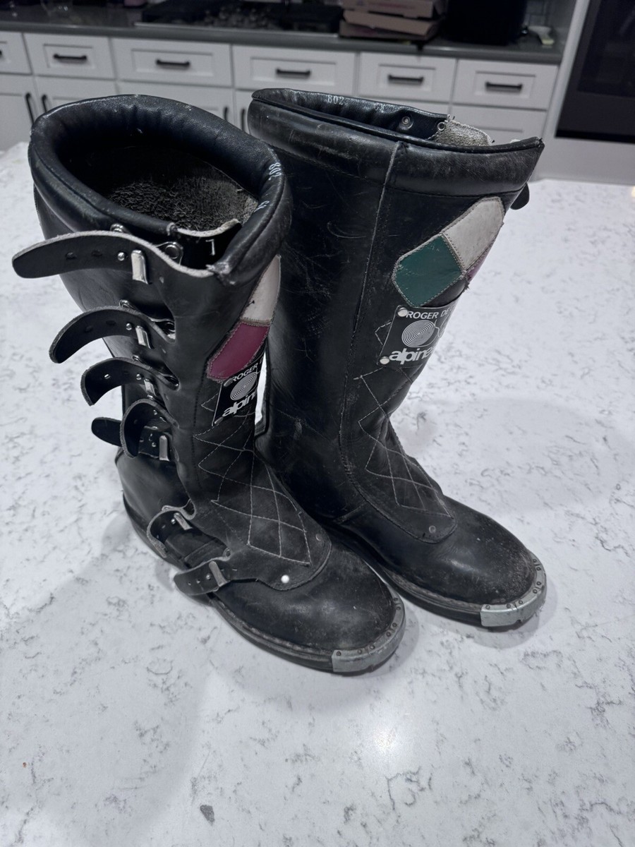 VTG 70s Alpinestars Roger De Coster Oscar Style Motocross Boots