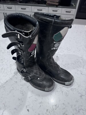 VTG 70s Alpinestars Roger De Coster Oscar Style Motocross Boots
