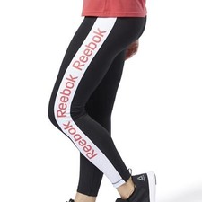  EK1361 Womens Reebok Training Essentials Linear Logo Tights