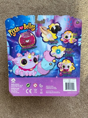 NEW WowWee 3929 Pixie Belles LAYLA Purple Interactive Electronic Animal Toy - Picture 6 of 10