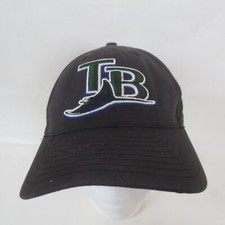 Tampa Bay Rays MLB New Era Snap Back Baseball Hat Cap Black