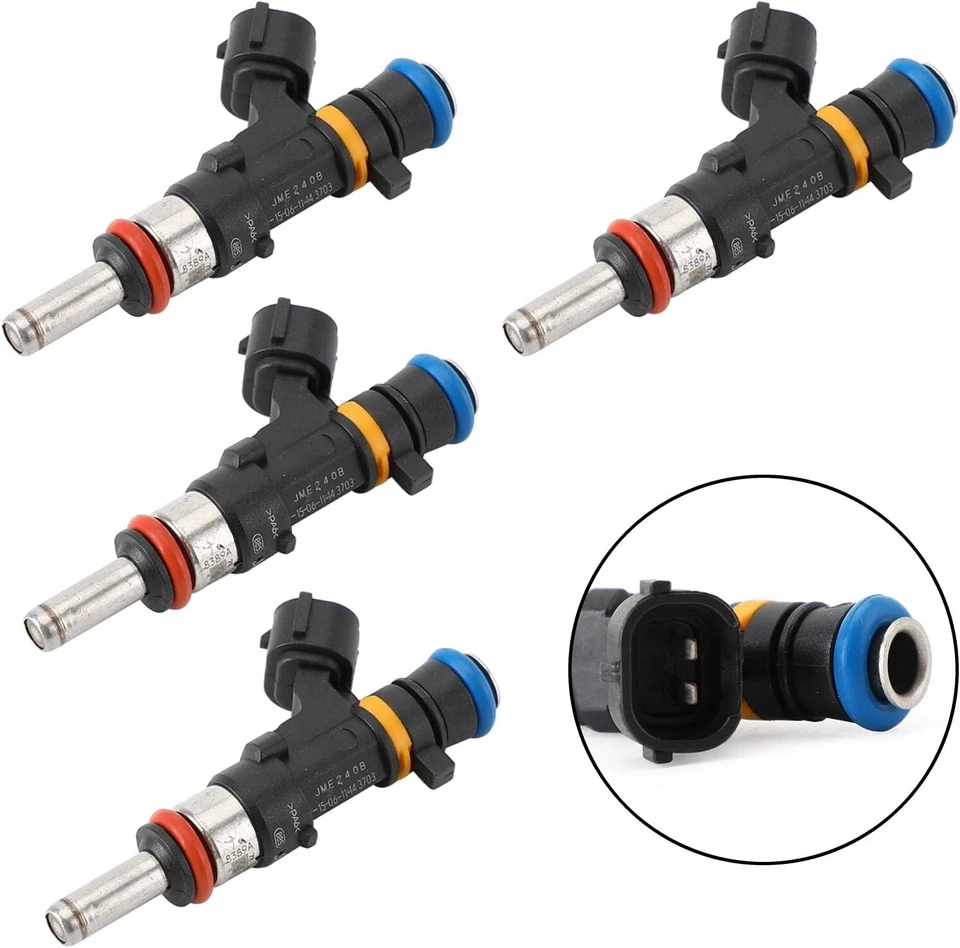 x4 NUEVO INYECTOR DE COMBUSTIBLE BOSCH GENUINO para Mitsubishi Outlander Sport 2011-2013 2,0 L Foto 3 de 4