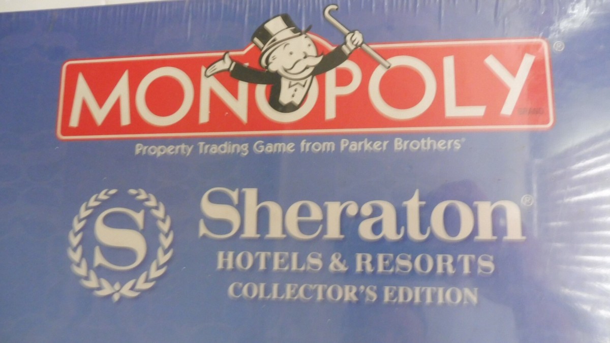 Monopoly Sheraton Hotel（非売品） RARE SEALED MONOPOLY SHERATON HOTELS RESORTS COLLECTOR'S