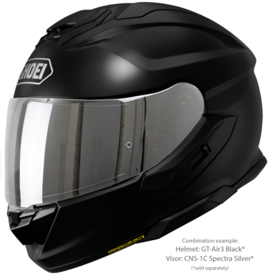 Genuine Shoei CNS-1C Pinlock Ready Silver Spectra Iridium Visor