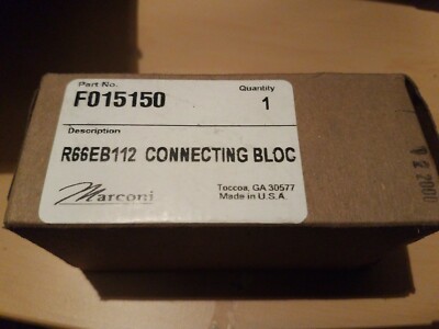 Marconi R66EB112 Telephone Terminal Connecting / Punch Down Block - P/N: F015150