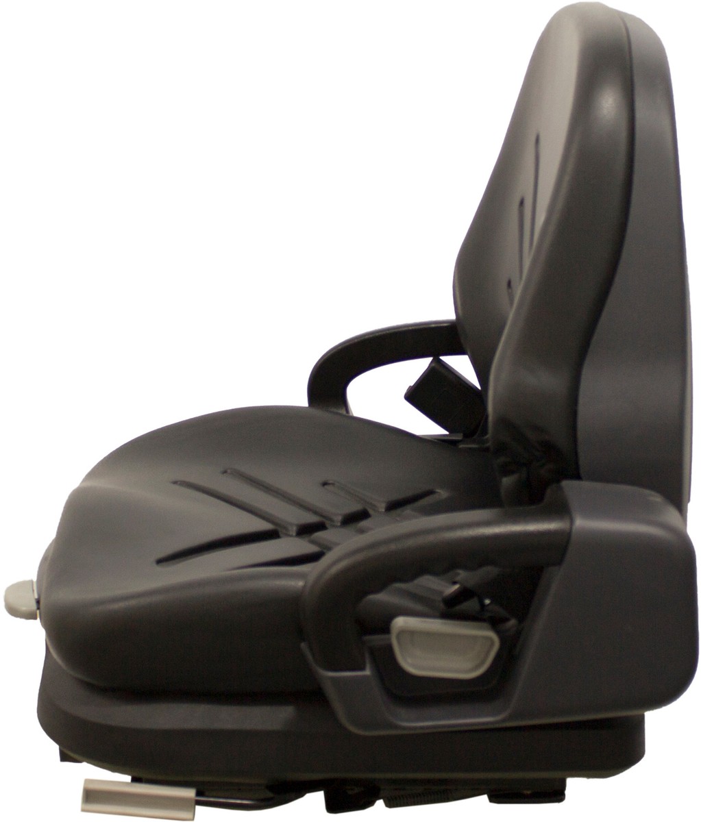 シ*ン様 RANDY 29 Universal Black Vinyl Forklift Suspension Seat fits Doosan etc | eBay