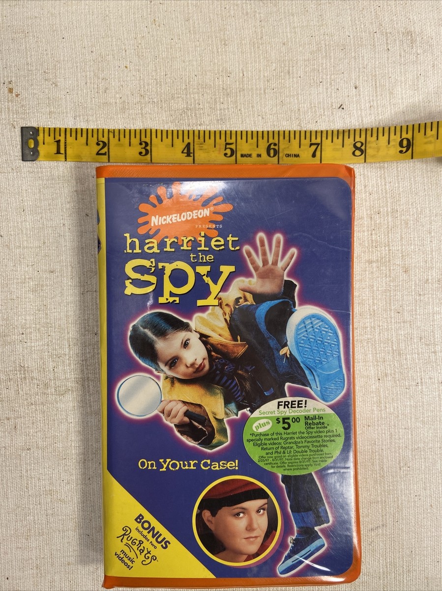 (未使用･未開封品)Ozzie &amp; Harriet [VHS] Nickelodeon Harriet the Spy VHS 1997 Video Tape Orange VTG