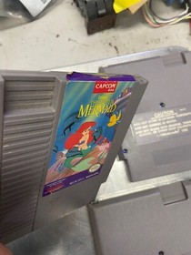 TESTED!!! METAL GEAR - THE LITTLE MERMAID - QUARTERBACK COMBO GAMES NINTENDO NES