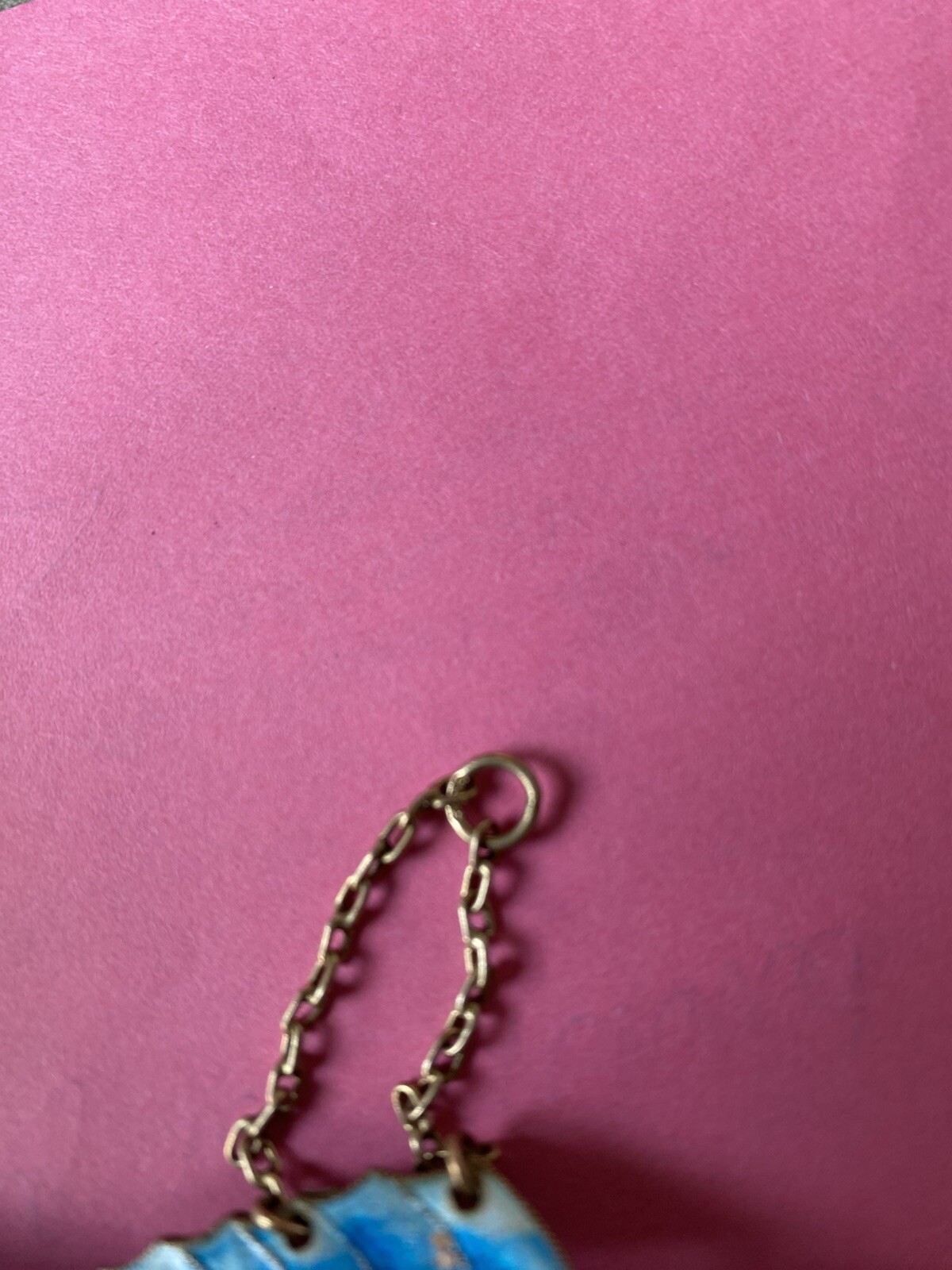 Vintage Rare Solid Silver Enamel Fish Flexible Or… - image 6