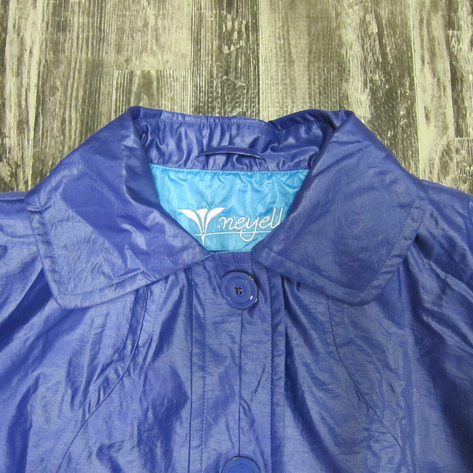 Women's Shell Jacket w/Zebra Print Lining, Water/Wind Resistant, Med. - Image 4 of 4