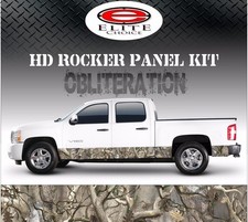 Obliteration Camo Rocker Panel Graphic Decal Wrap Truck Suv - 12 X 24ft
